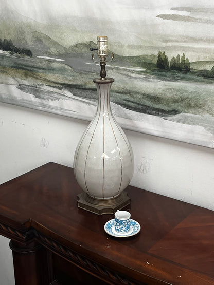 Teardrop Style Table Lamp