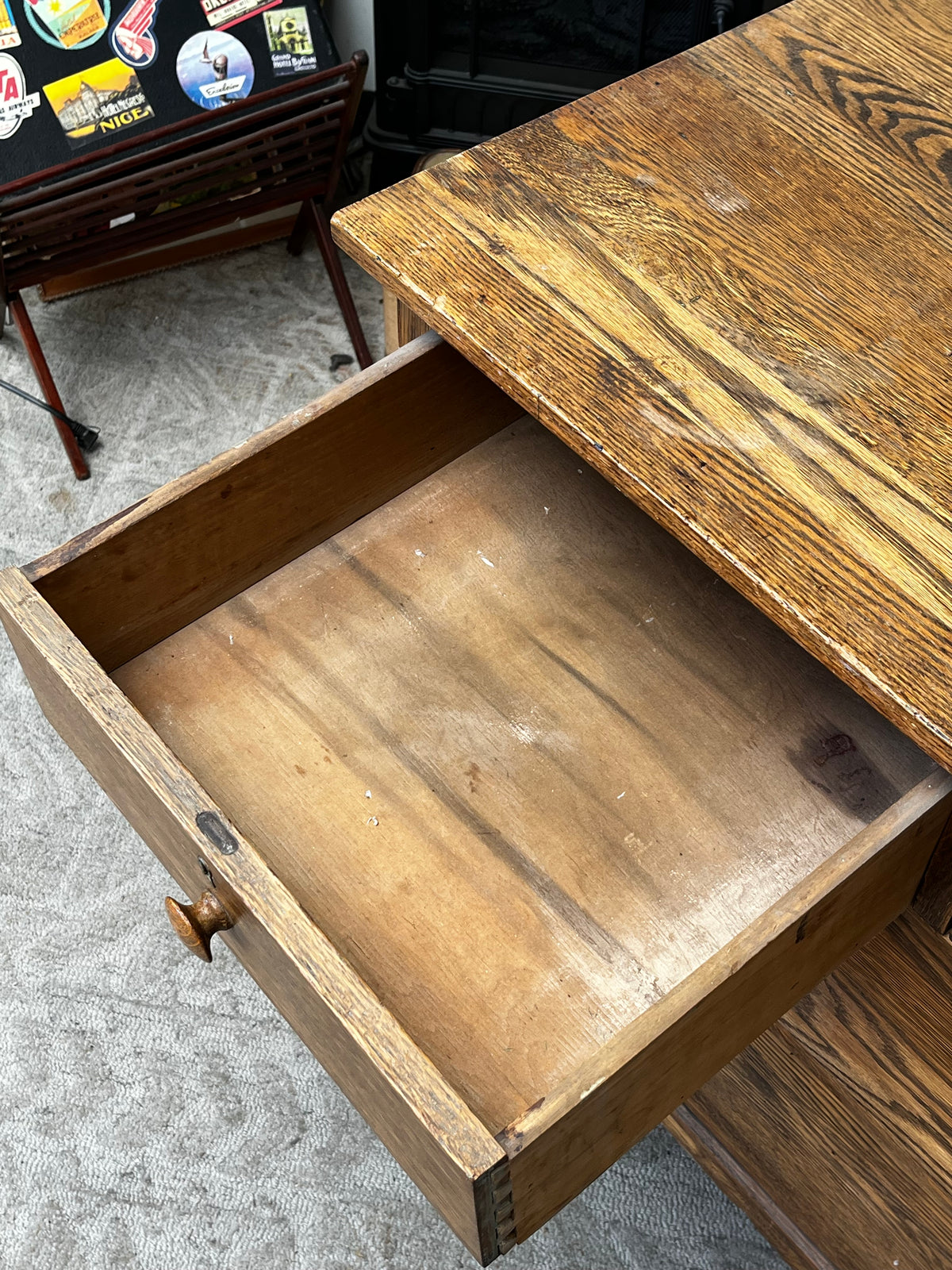 Farmhouse Style 4 Drawer Dresser
