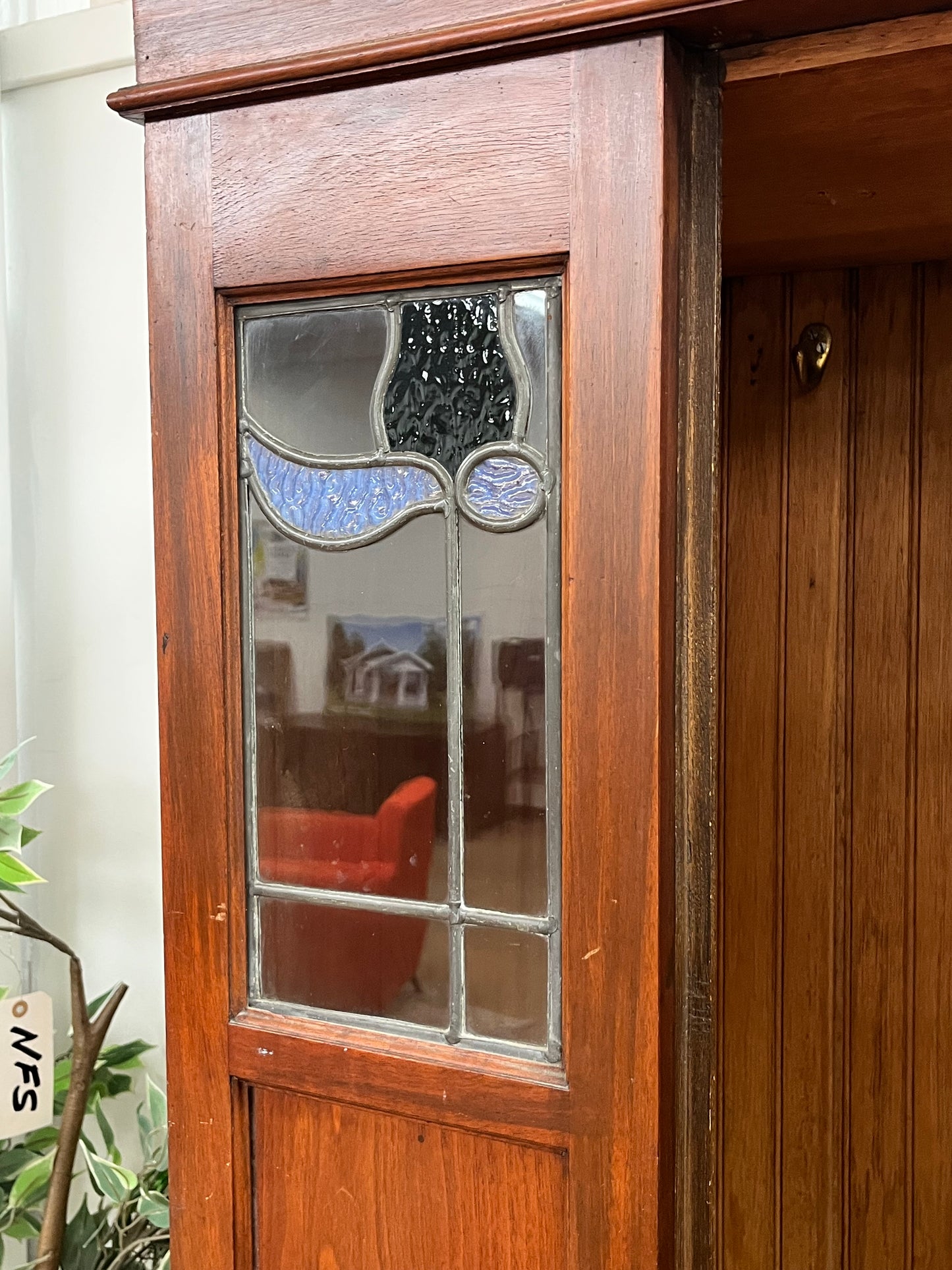 Antique Edwardian 80" Armoire