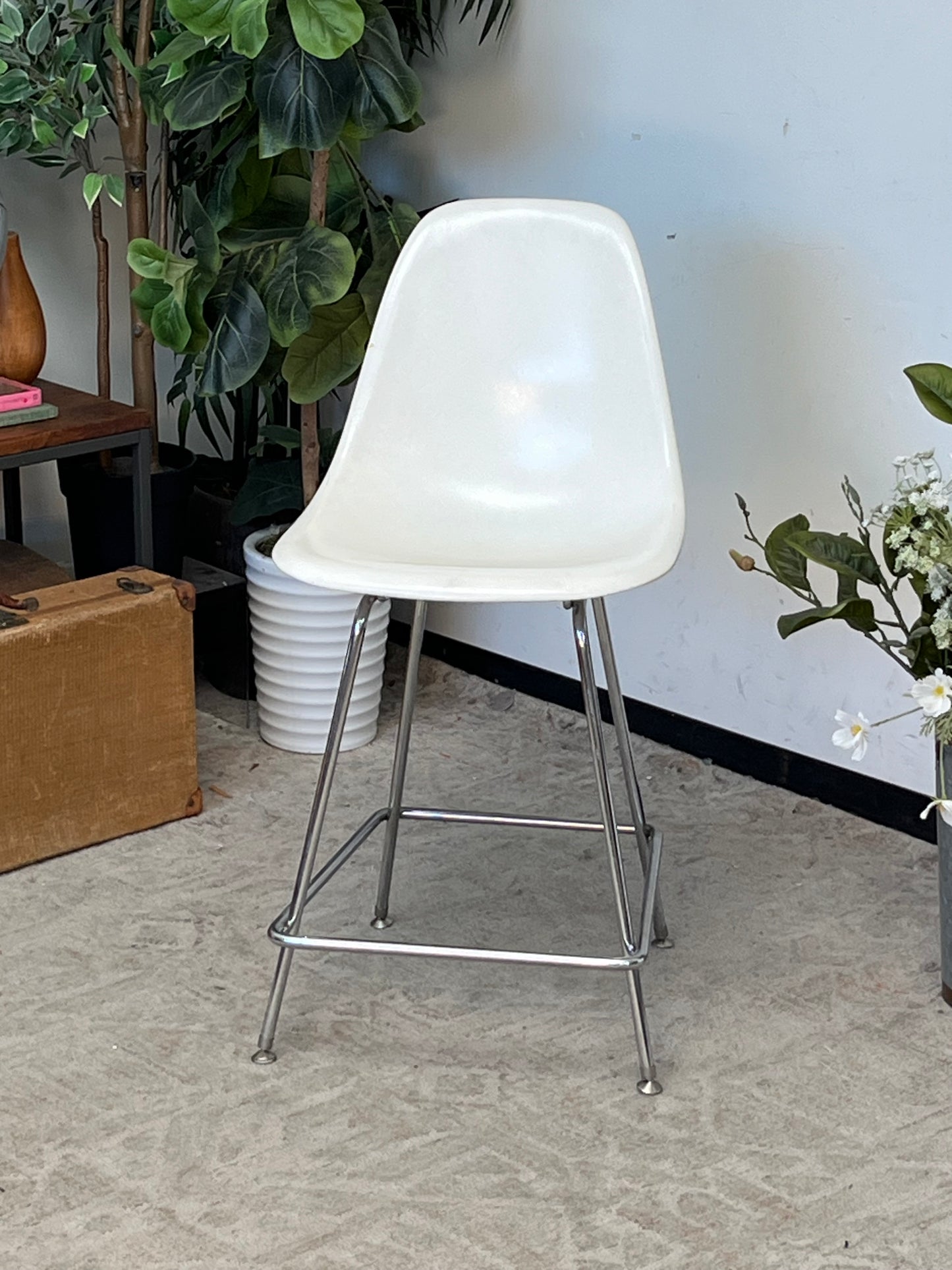Modernica Case Study Fiberglass Counter Stool
