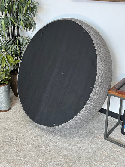 Modern Style Heavy Woven Outdoor Table