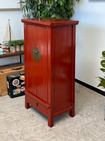 Asian Style Red Cabinet