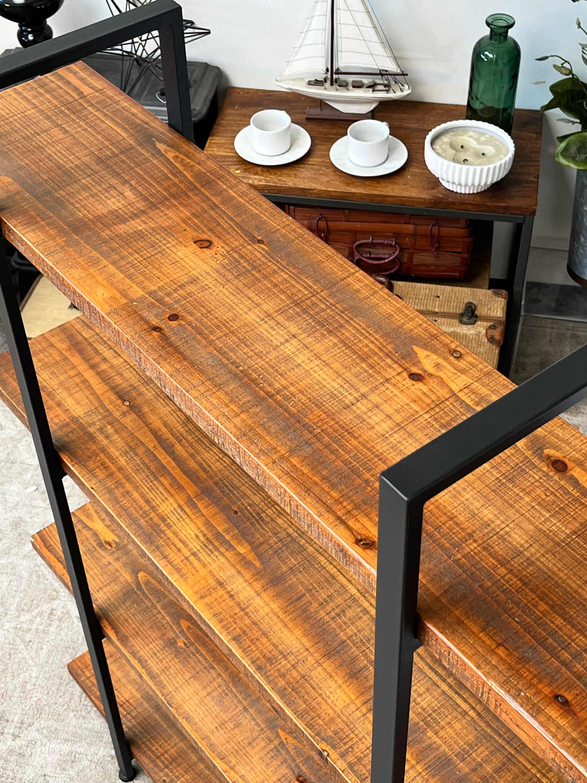 Rustic Style Bookcase