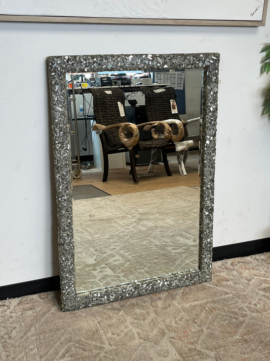 Speckled Glass Mirror