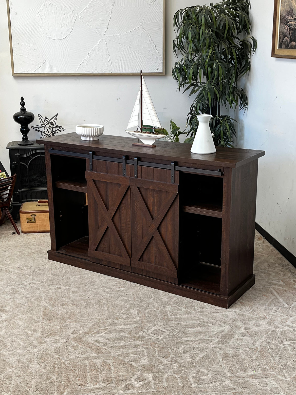 Farmhouse Style TV Stand