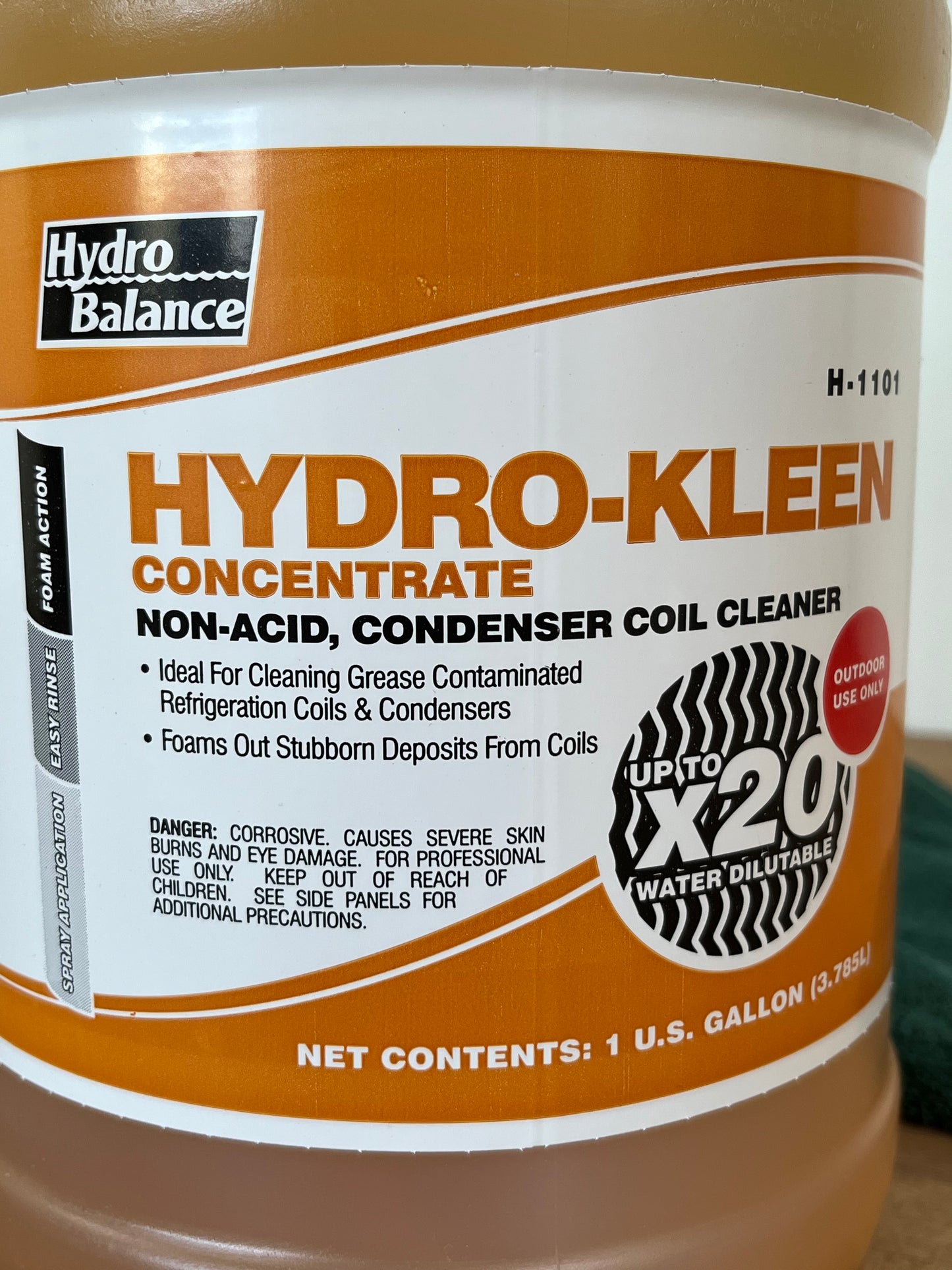 Hydro-Balance 1 Gallon Alkaline Condenser Coil Cleaner