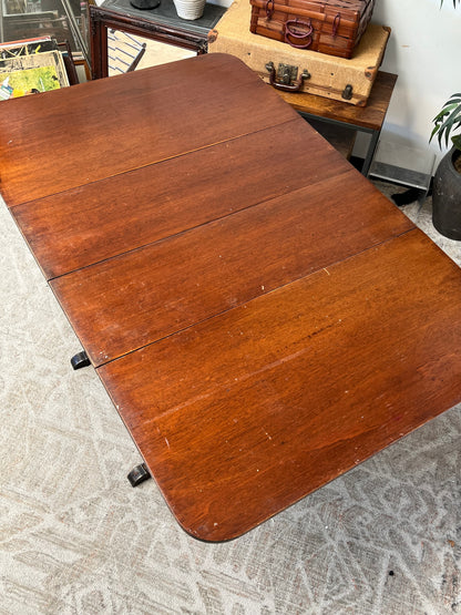 Antique Drop-Leaf Dining Table