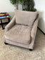 Broyhill Furniture Grey Suede Finish Sofa Chair