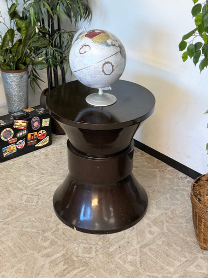 Modern Hourglass End Table