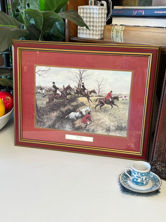Framed Prints George Wright's Fox Hunting Scenes Pair of 2