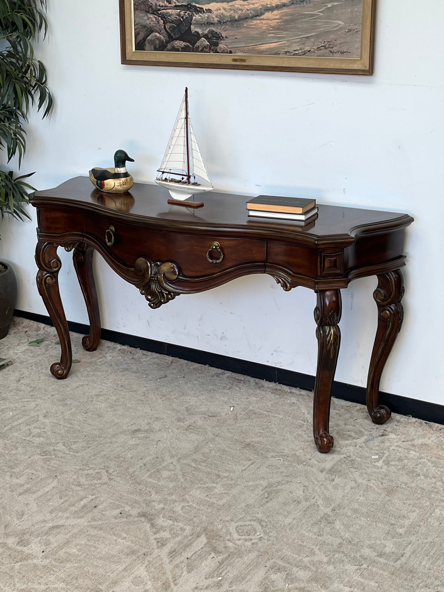 French Style Wooden Console