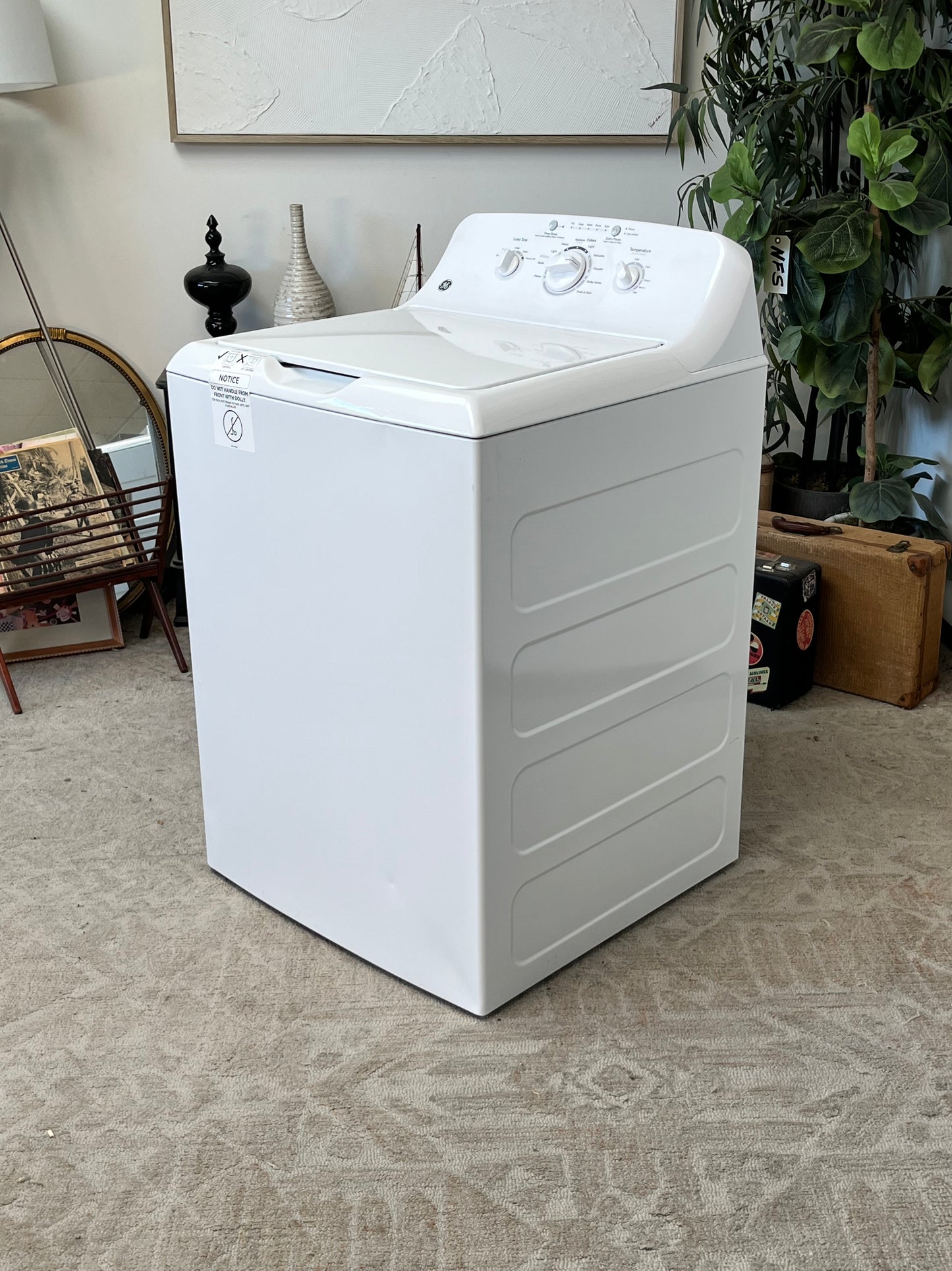 GE Electric White Top Load 120v Washer
