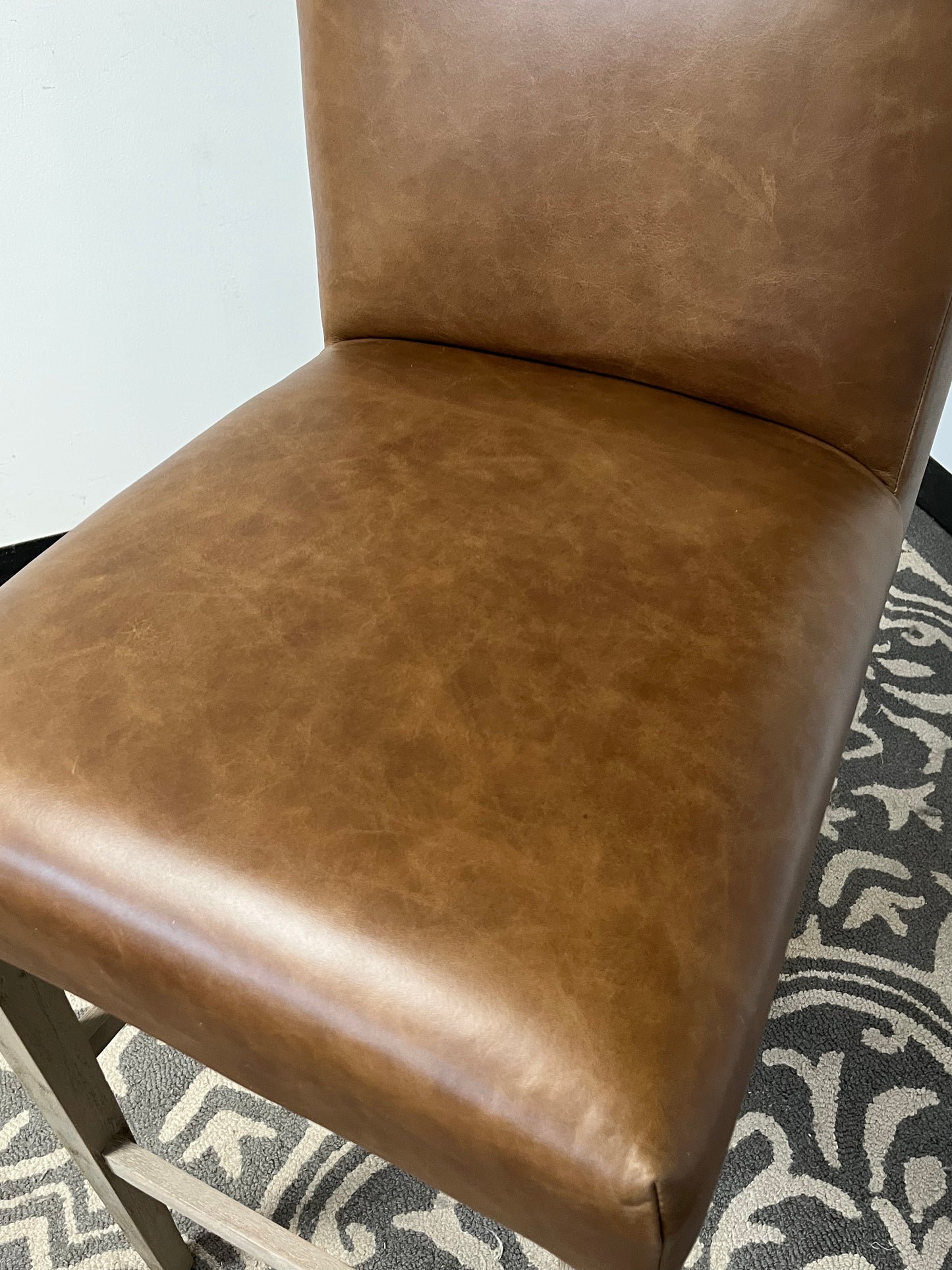 Modern Style Leather Counter Stool