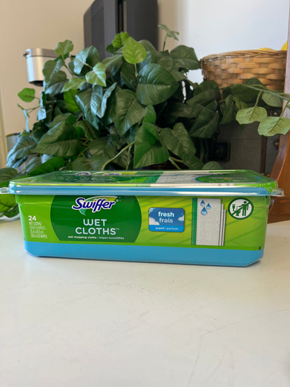 Swiffer Wet Mopping Cloths Pack of 24