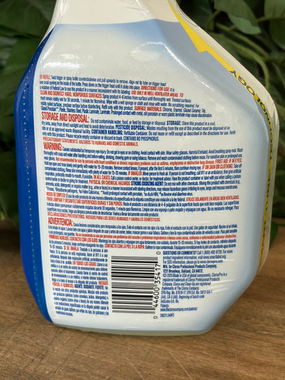 Cloroxpro Clorox Clean-Up Disinfectant 32oz