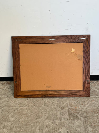 Hensley Co. Floral Hanging Mirror