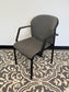 Gray Stackable Arm Chair