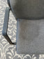 Gray Stackable Arm Chair