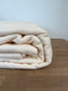 Ivory Fleece Blanket