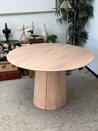 Modern Round Wooden Dining Table