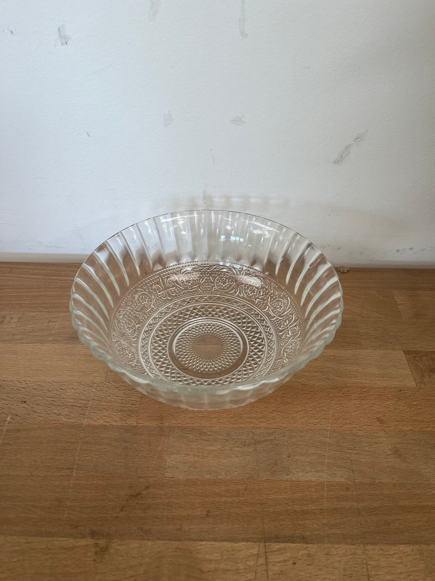Glass Serving Bowl Set of 2