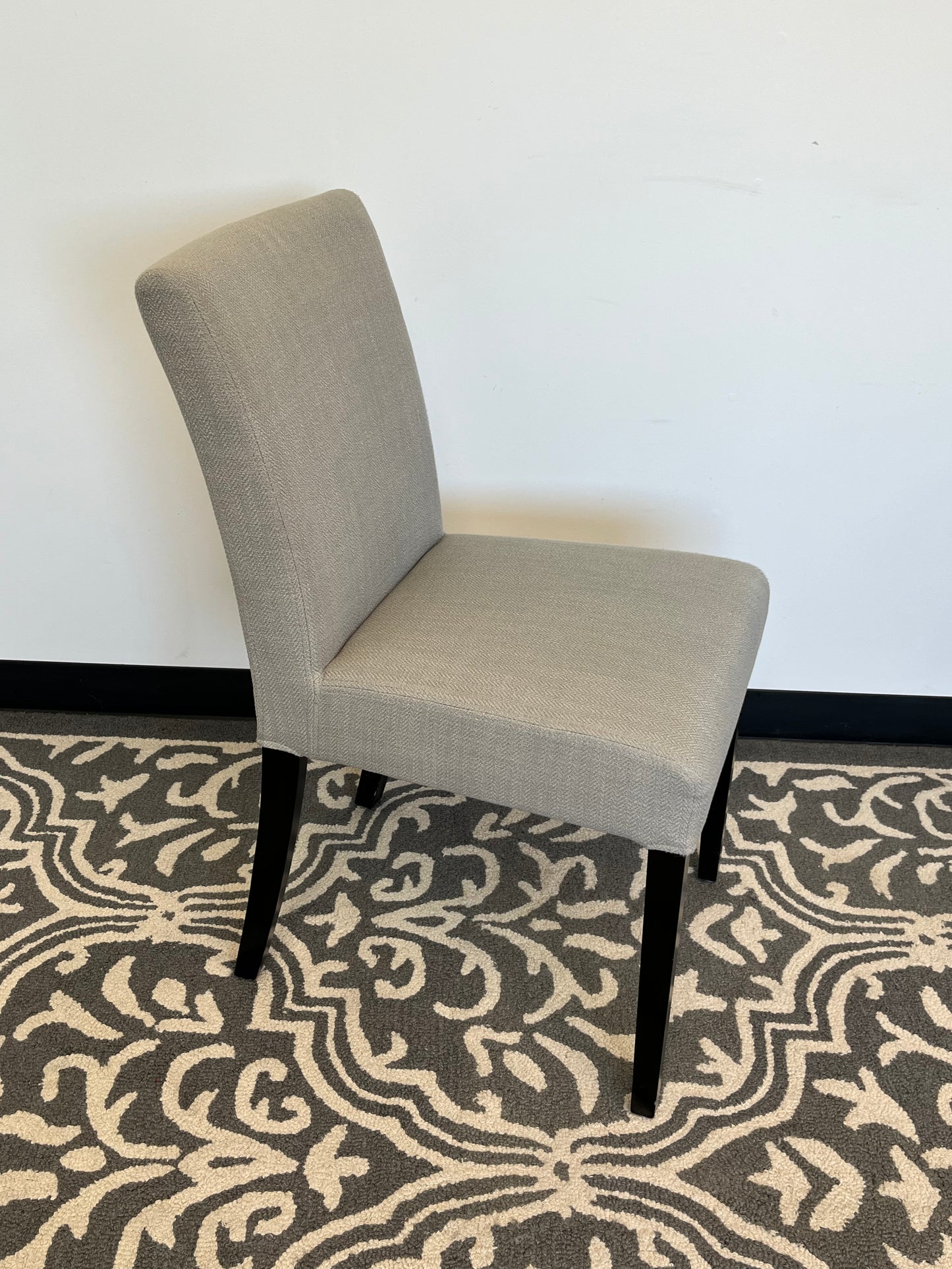 Grey Upholstered Chair