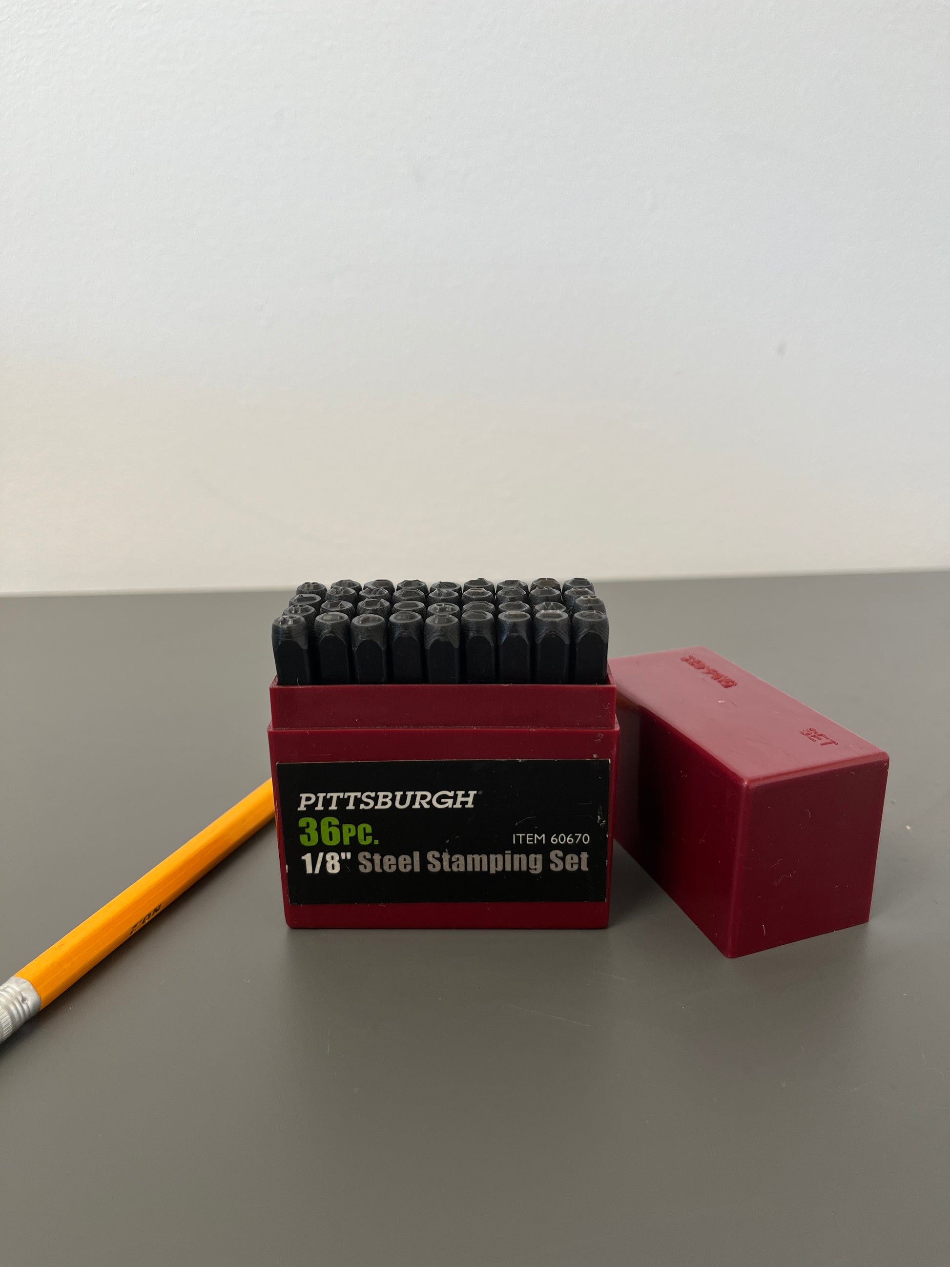 Pittsburgh Steel Letter/Number Stamping Set SAN GABRIEL VALLEY