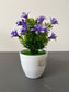 Small Faux Potted Flower