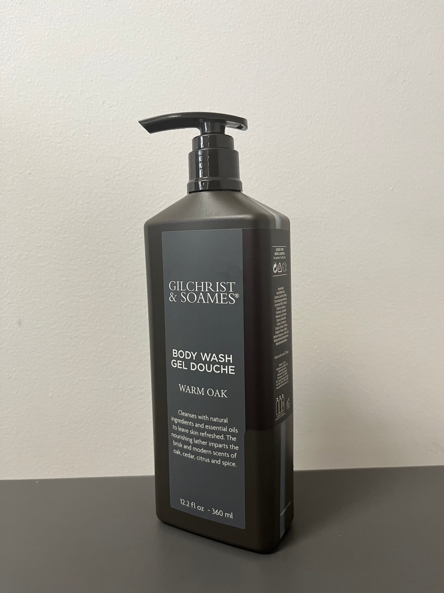 Gilchrist & Soames Warm Oak Body Wash SAN GABRIEL VALLEY HABITAT FOR