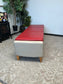 Arcadia Contract Vinyl Three Seat Dining Bench