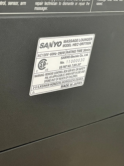 Sanyo Massage Chairs