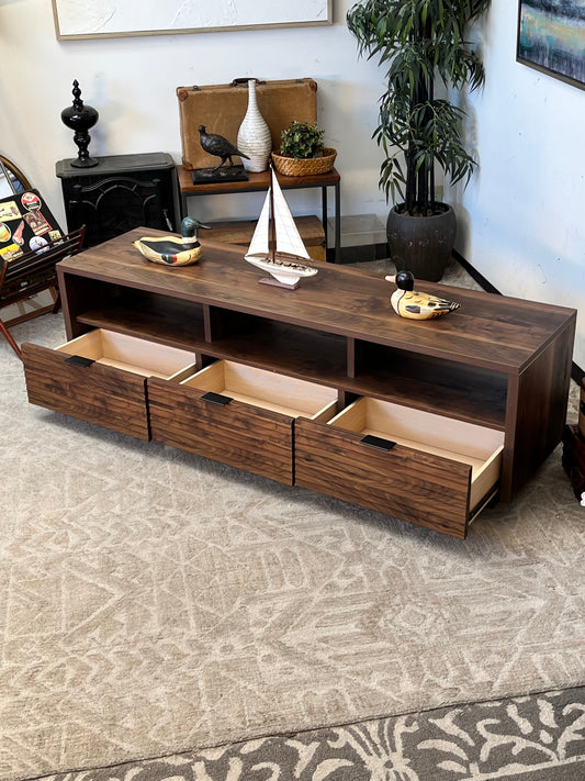 Slated TV Media Stand