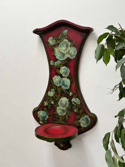Vintage Style Wooden Sconce