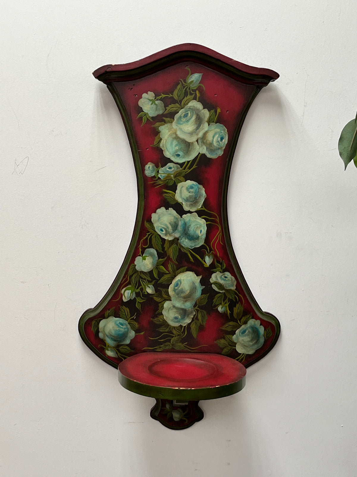 Vintage Style Wooden Sconce