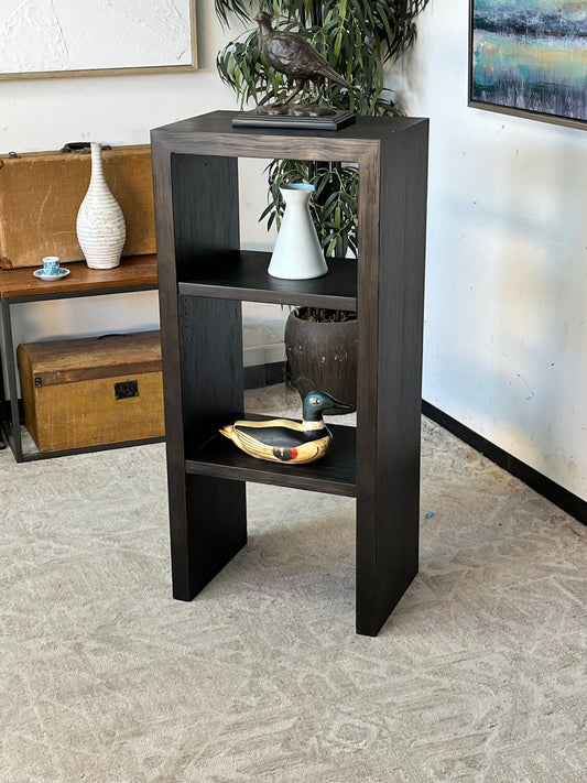 Wooden Black Bookshelf