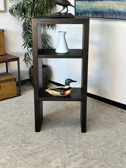 Wooden Black Bookshelf
