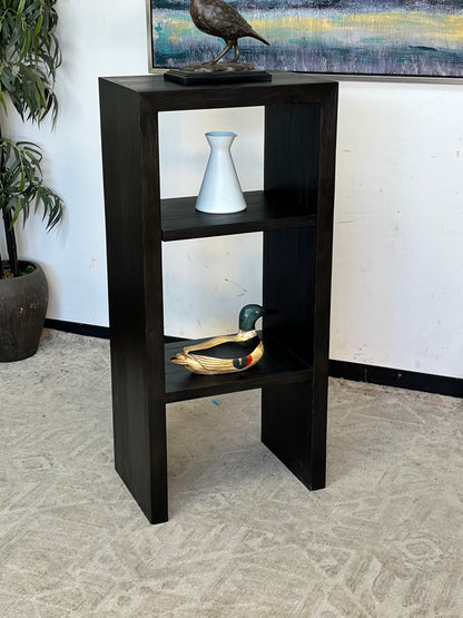 Wooden Black Bookshelf
