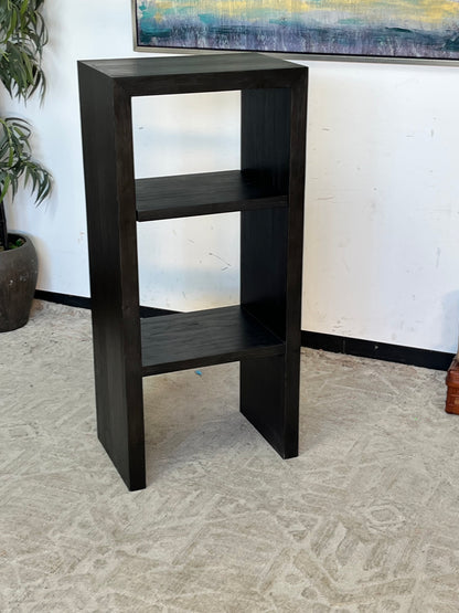 Wooden Black Bookshelf