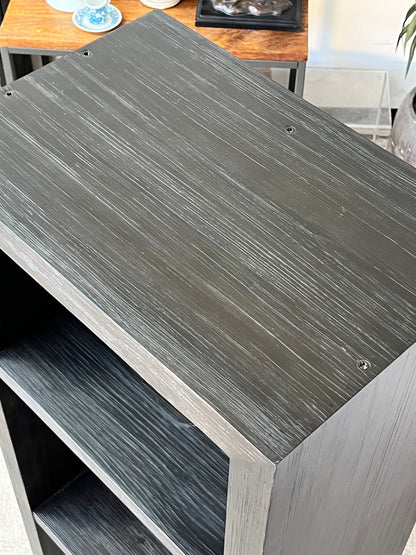Wooden Black Bookshelf