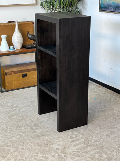 Wooden Black Bookshelf