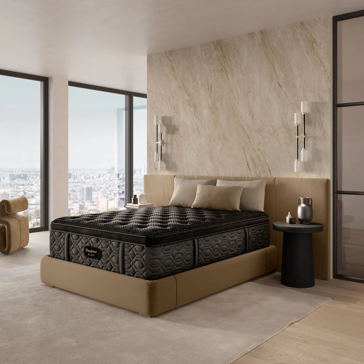 Beautyrest Black Series Three Plush Pillow Top Mattress - Queen