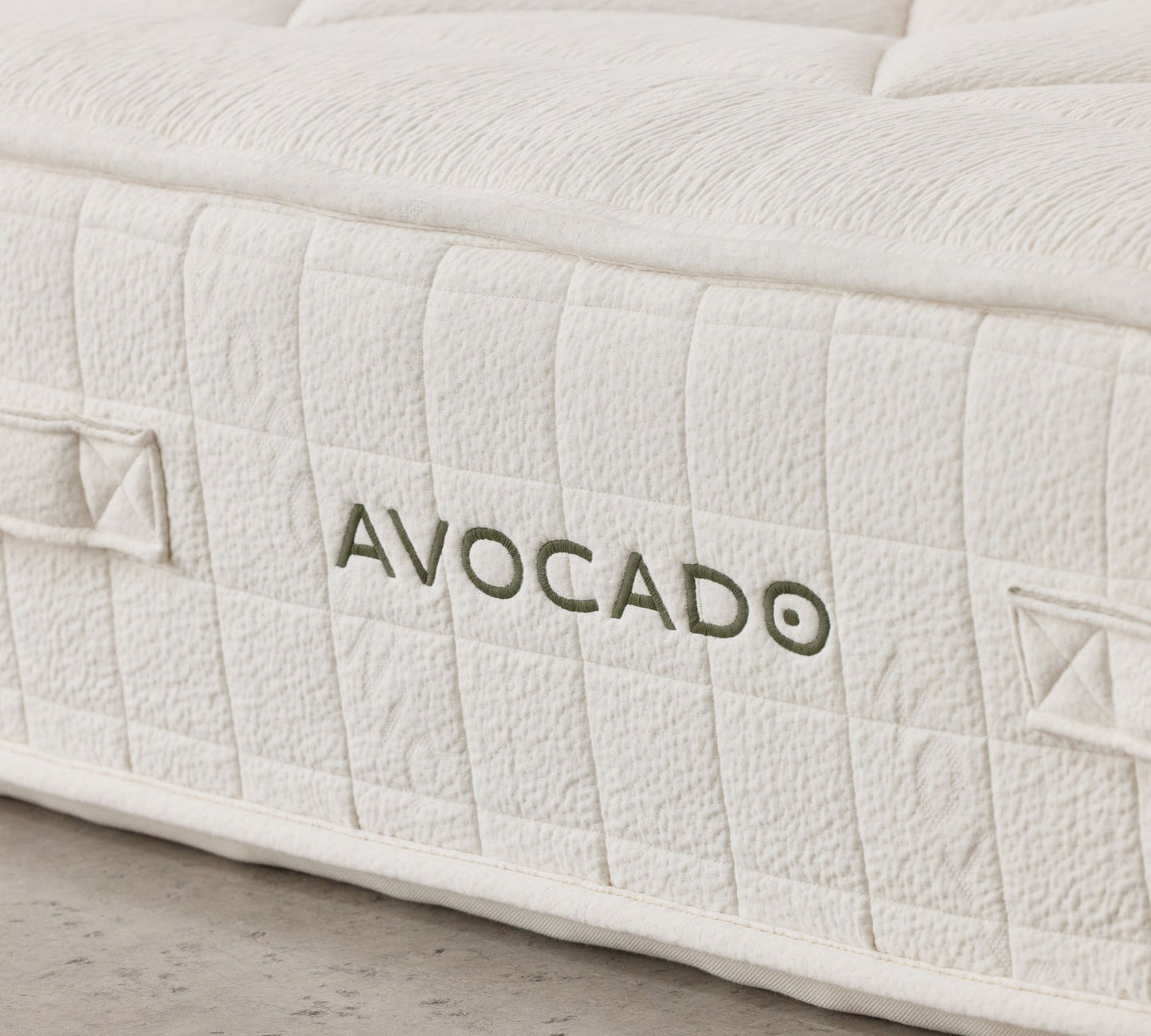 Avocado Green Box Top Queen Mattress