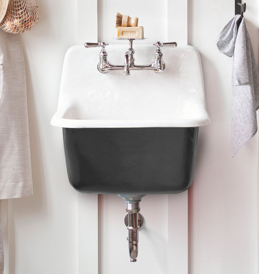 Cast Iron Utility Sink With Drain