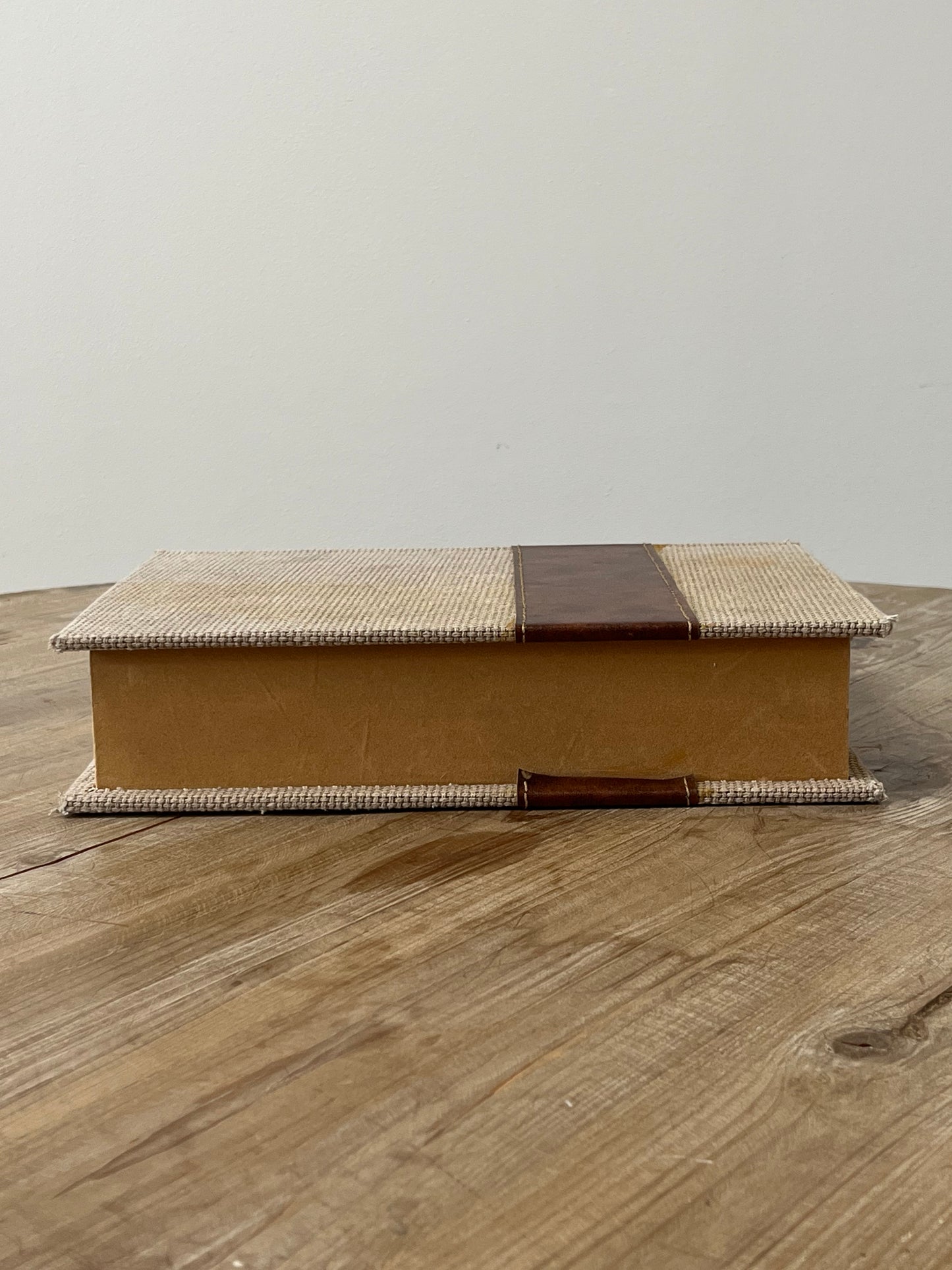 Beige Decorative Book Box