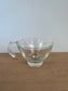 Vintage Crystal Punch Bowl Set