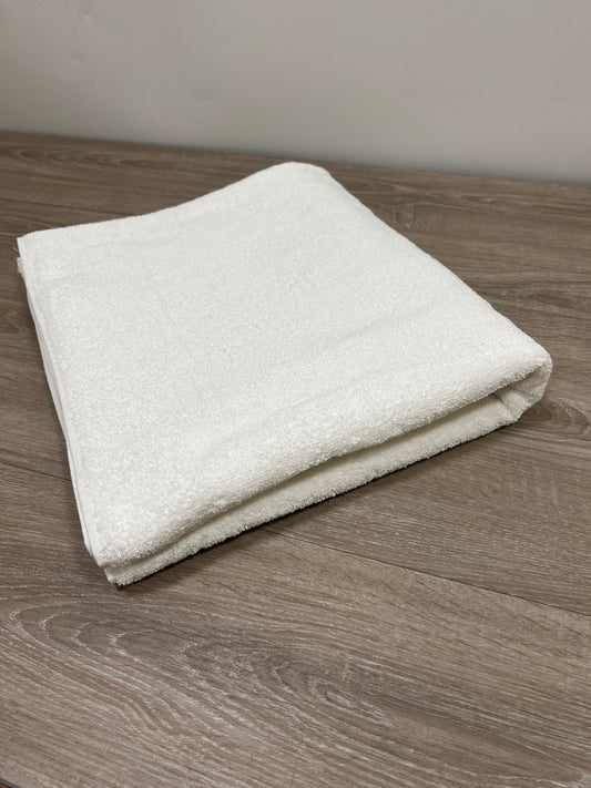 White Bath Towel